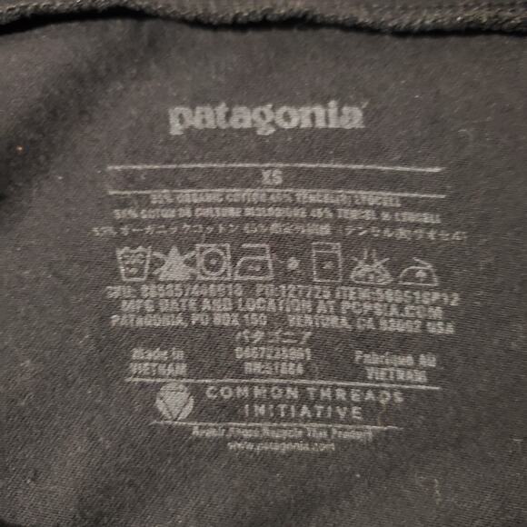 Patagonia Lithia Skirt Jersey Knit A-Line Convertible Bandeau Top Size XS Black - Picture 7 of 10